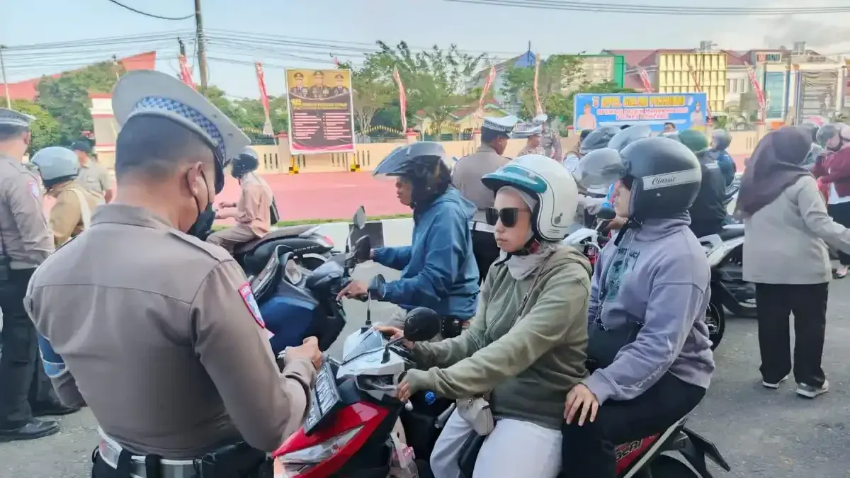 Bukan Sekadar Tilang, Operasi Patuh Mahakam Kedepankan Edukasi Pengendara